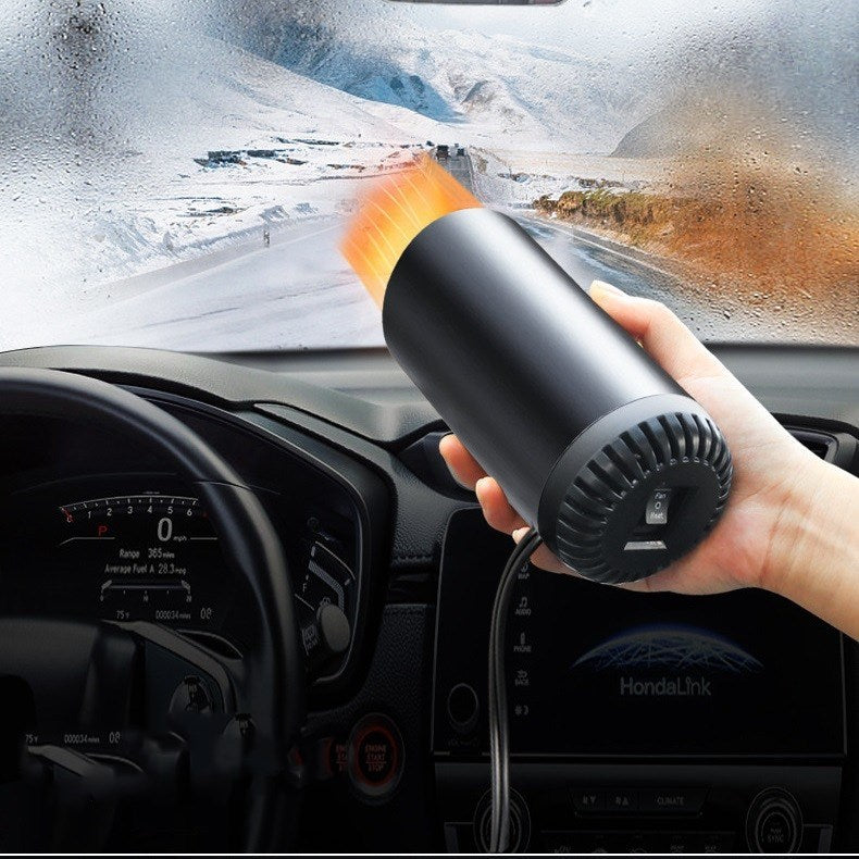 Car Heater - Portable Vehicle Heating & Cooling Fan for Defrosting and Defogging