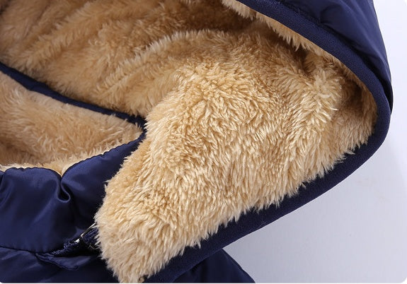 Manteau enfant en cuir d'agneau