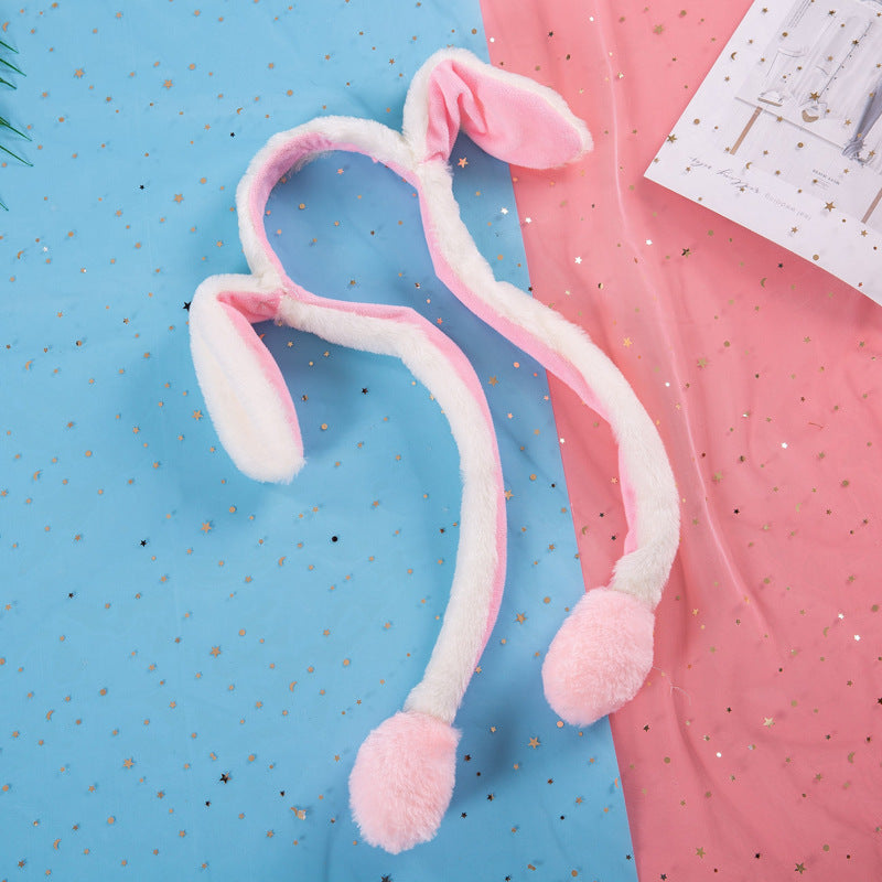 Rabbit ear plush toy