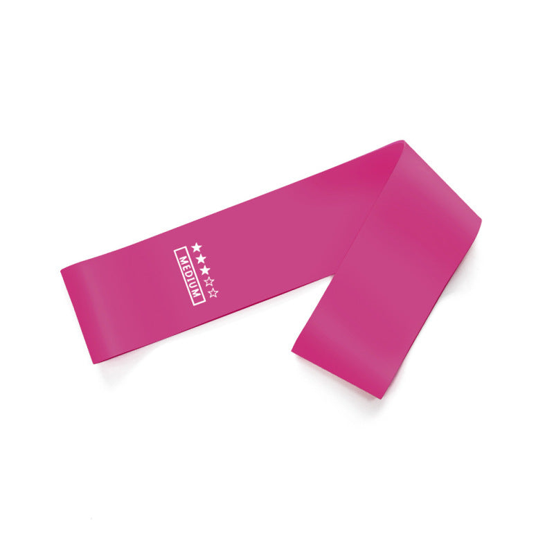 Professional Gym Strength Resistance Bands - 100% Natural Latex (5 Levels, 600x50mm, 5-40lb Range)