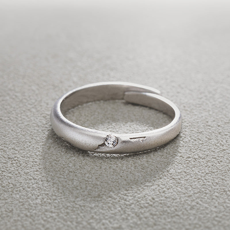 Couple Rings - 925 Silver - Male Ring/Female Ring/Pair Ring Options