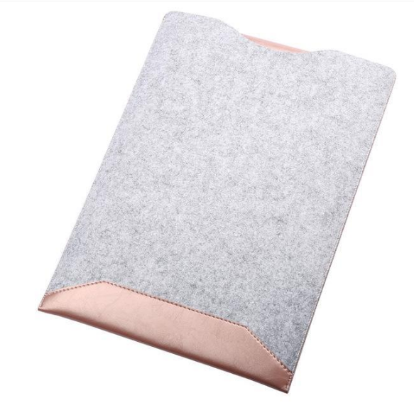 Housse minimaliste pour ordinateur portable avec tapis de souris pour