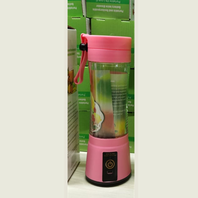 Bärbar mixer med USB-uppladdningsbar mini-fruktjuicemixer för kök Hem Enkel bärbar elektrisk minijuicer