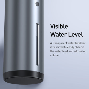 Premium Aluminum Alloy Car Humidifier - 12V - 5W - 300ml/h - USB Powered - Anion Function - Water Protection