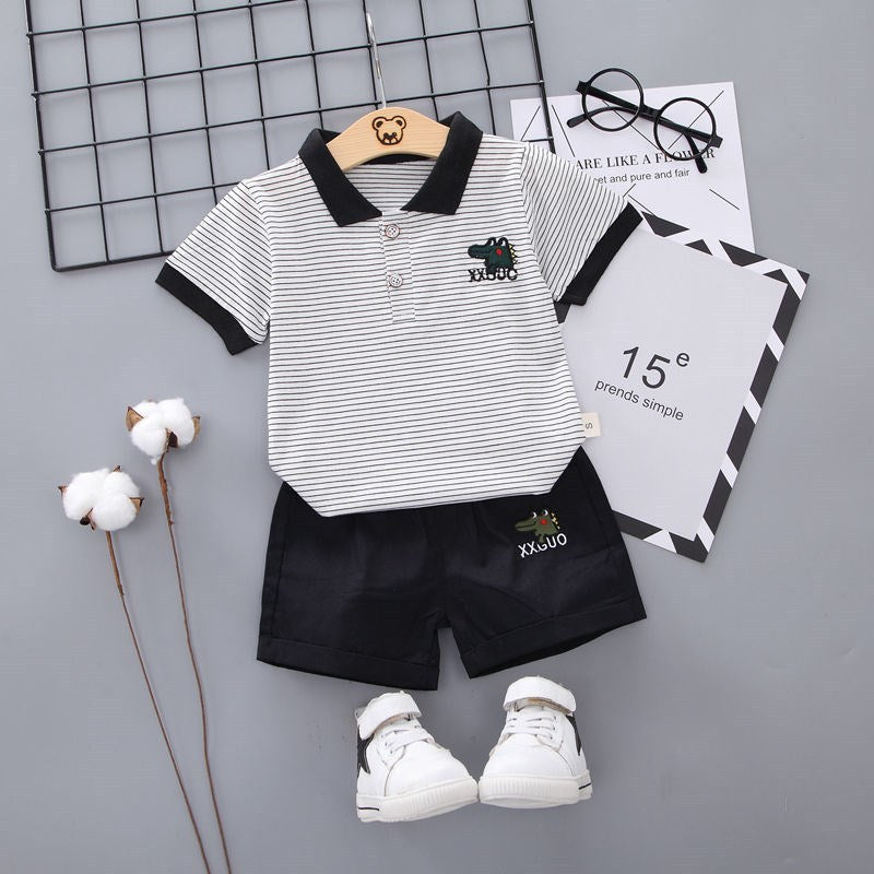 Boys Short Sleeve Suit - Professional Design