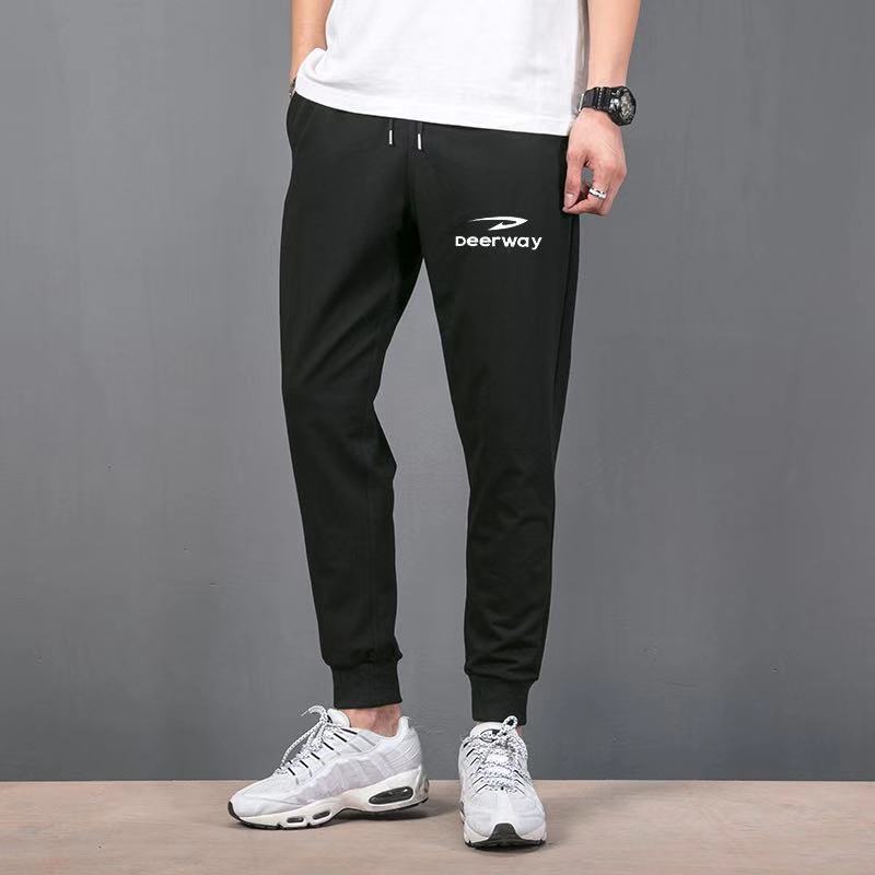 Fermeture des pantalons amples pour hommes, pantalons de survêtement