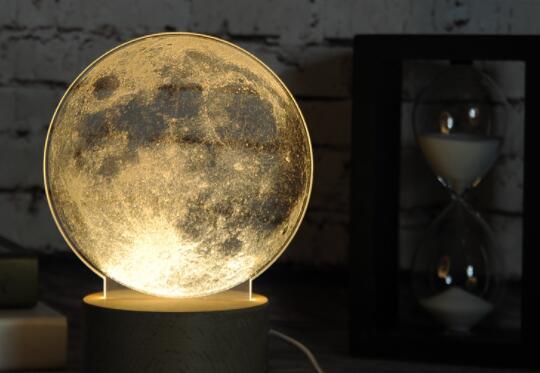 Cute Moon Lamps Romantic LED Touch Children Light Bedroom Decoration Valentine's Day Gift Night Light
