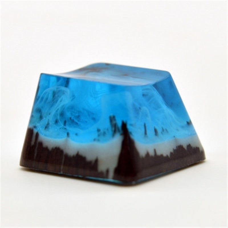 Keycap Qianshan Muxue coeurs träknycklat
