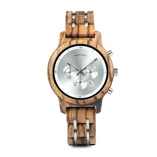 Montre en bois pour hommes