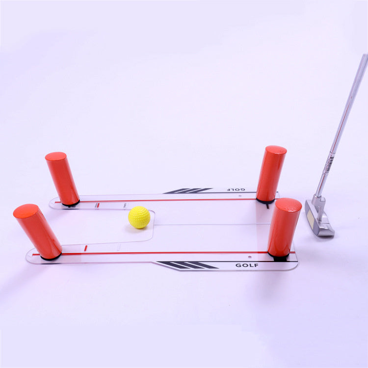 Miroir d'entraînement au putting, dispositif d'entraînement au putting, accessoires, fournitures