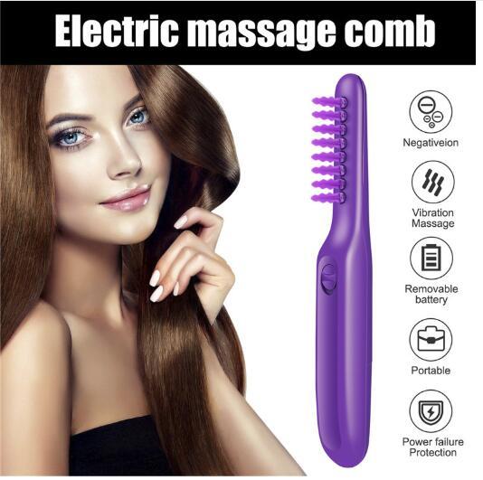 Elektrisk detangling borste hårbotten massage hårborste