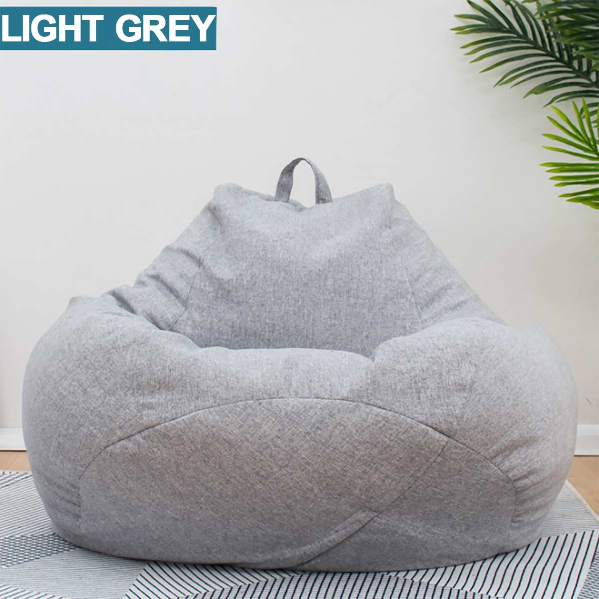 Fauteuil poire géant doux et confortable