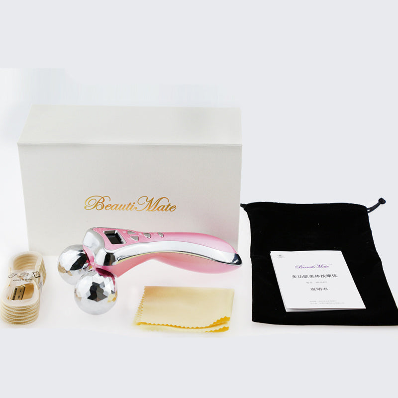 EMS massageinstrument med dubbla bollar