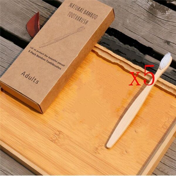 Eco Friendly Bamboo Soft Fiber Toothbrushes