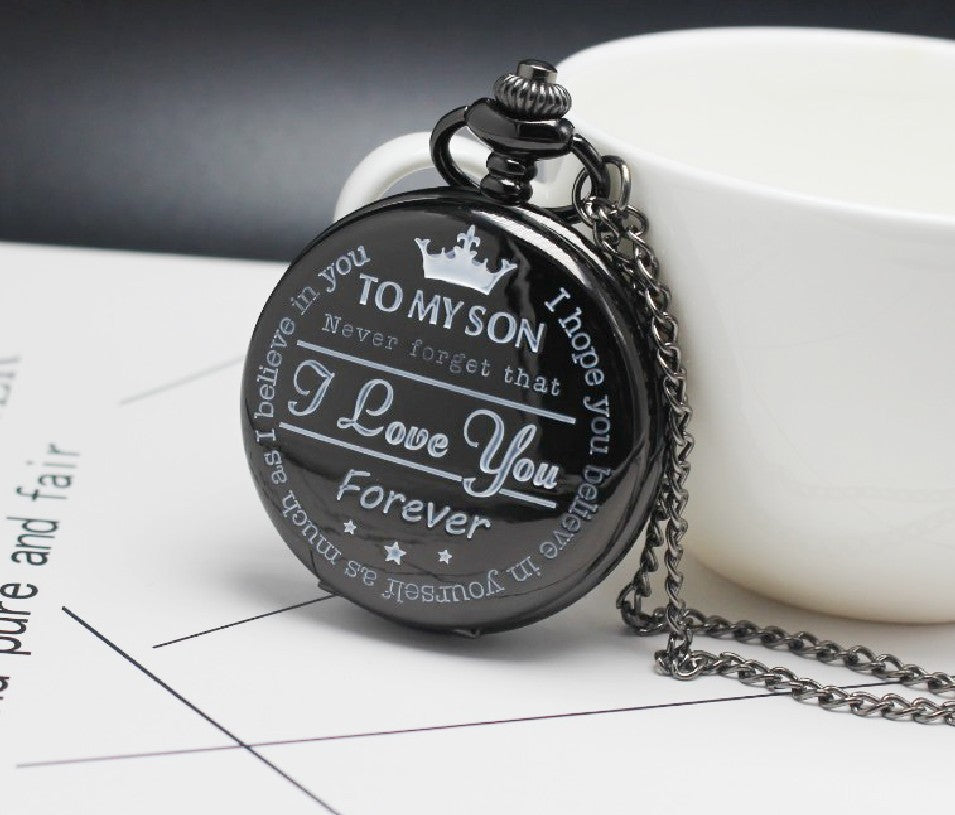 TILL MIN SON LOVE FOREVER Quartz fickur