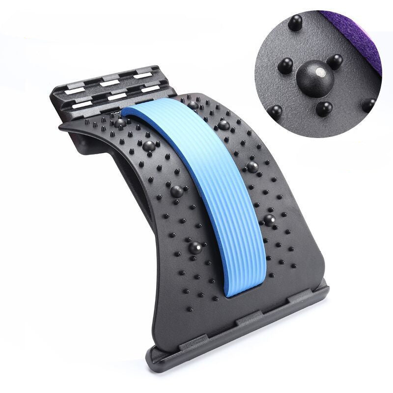 Professional Magnetic Back Arch Support - Advanced ABS & Memory Material Lumbar Massage Board