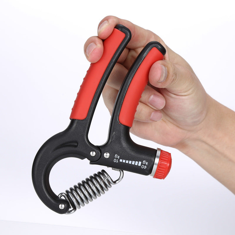 Professional Men's Grip Fitness Equipment - Adjustable Hand Strengthener (10-40kg, ABS/TPR/Steel, 14.8x10.8x2cm)