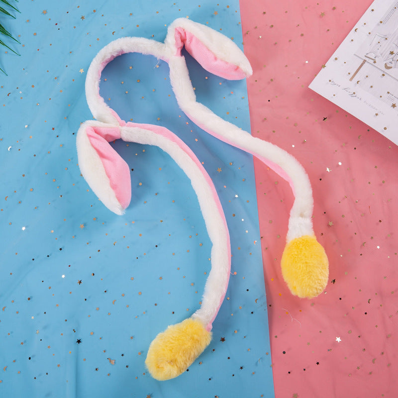Rabbit ear plush toy