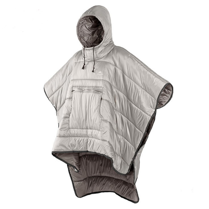 Portable Camping Quilt Warm Camping Sleeping Bag Travel Portable Cloak