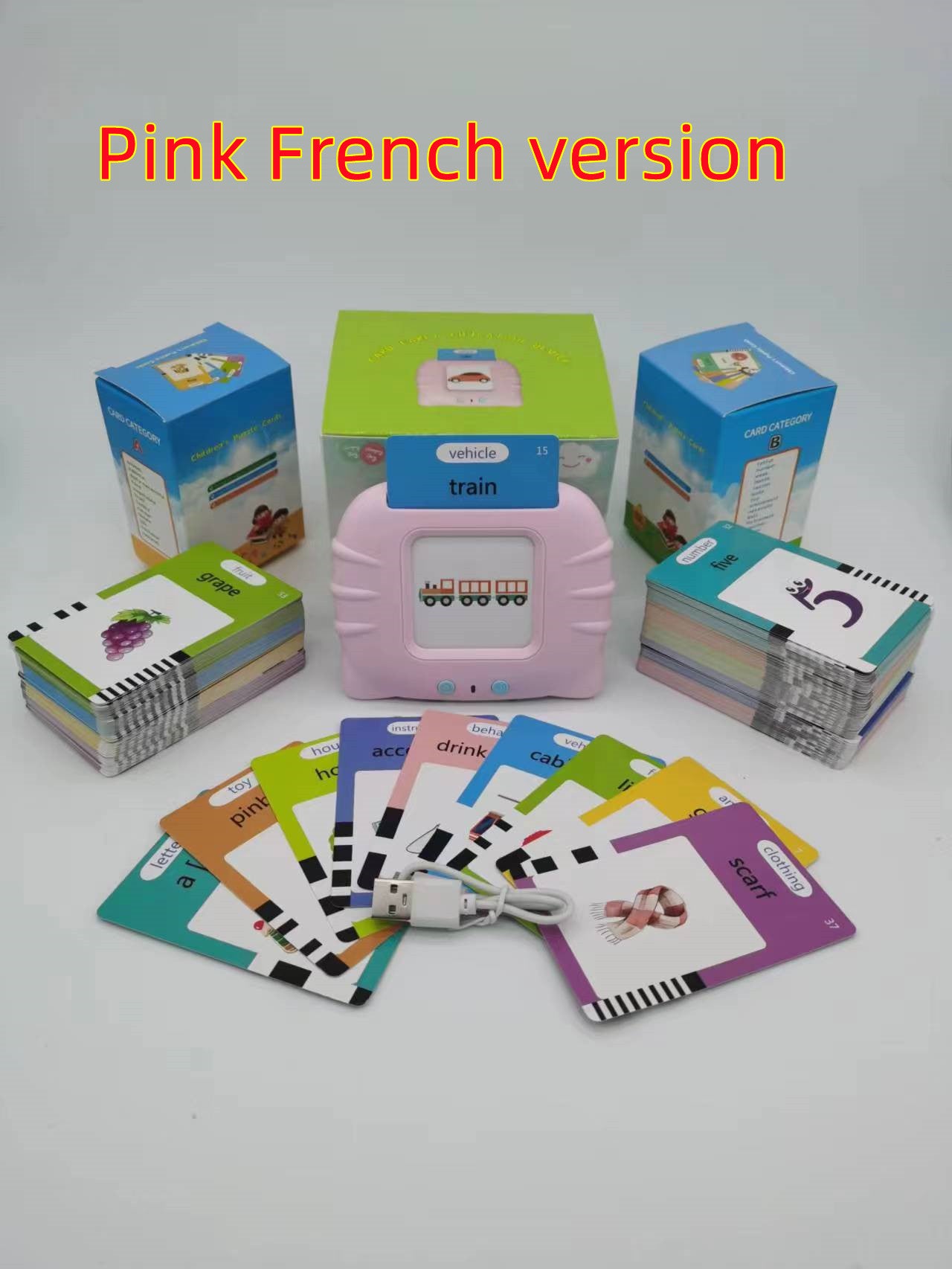 Carte d'apprentissage de l'anglais pour enfants, éducation précoce, Machine d'éveil pour enfants