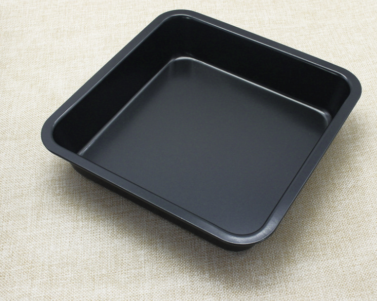 Moule à gâteau antiadhésif carré de bricolage, moule à gâteau carré de 8 pouces de haut