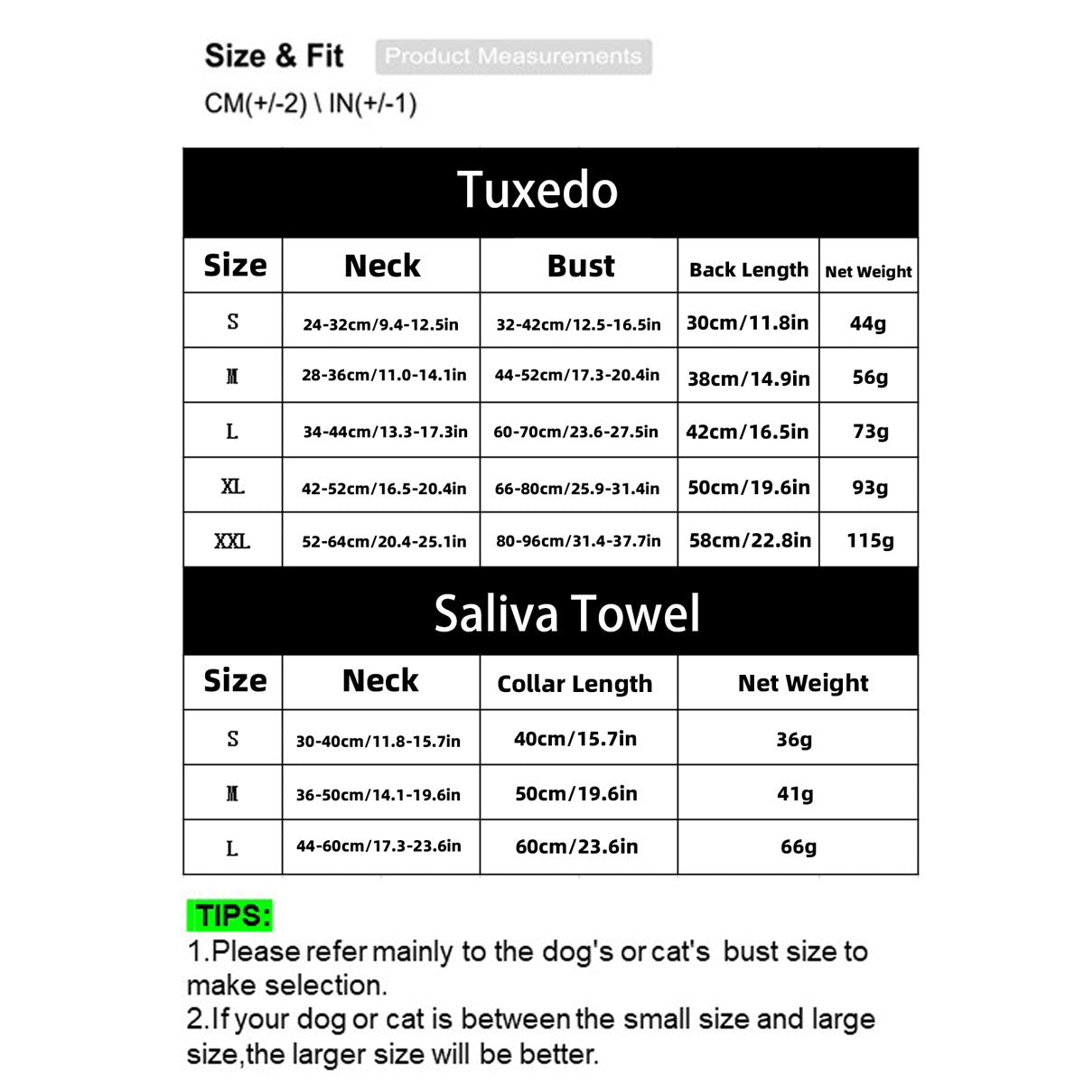 Veste de costume de vêtements de mariage pour animaux de compagnie pour chiens