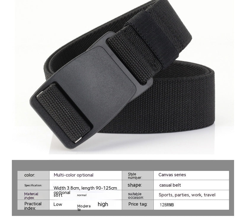 Elastic Belt Plastic Steel Pom Buckle - Dynamic Adaptability