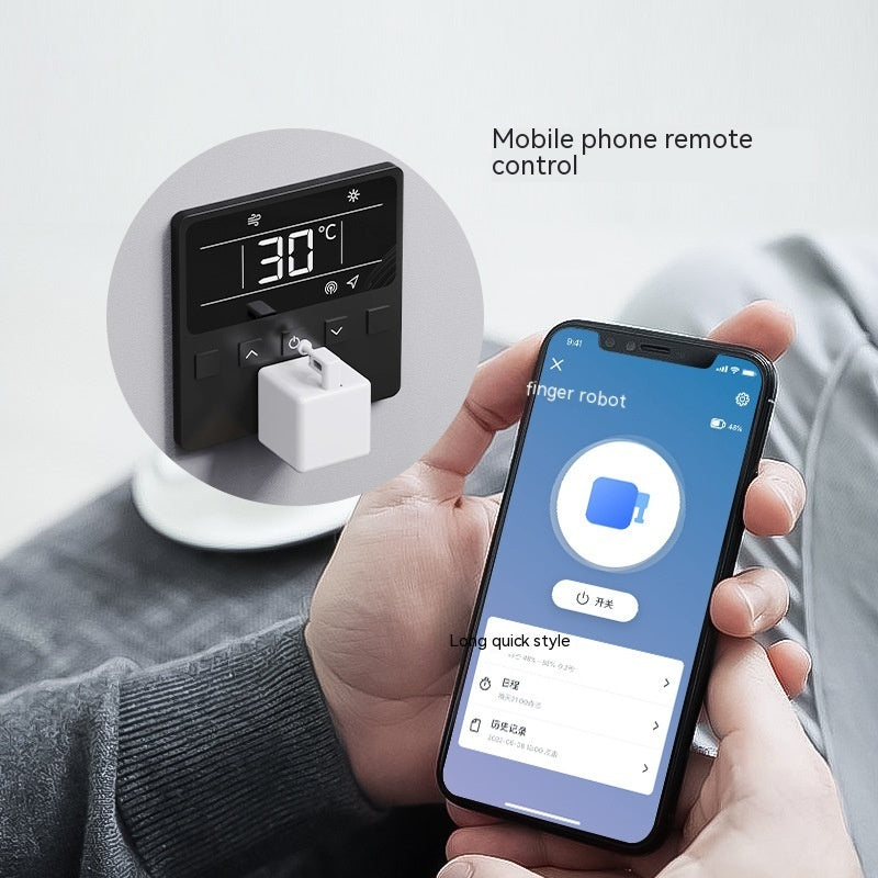 Smart Finger Robot for Home Automation - Bluetooth & Voice Control - TechGenius