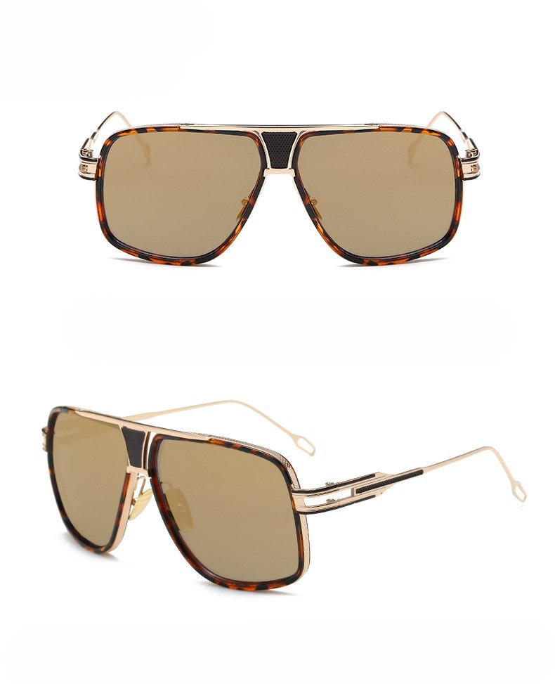 Solglasögon homme varumärken Designer Sun glasögon kör Oculos De Sol Masculino Grandmaster Square Solglass