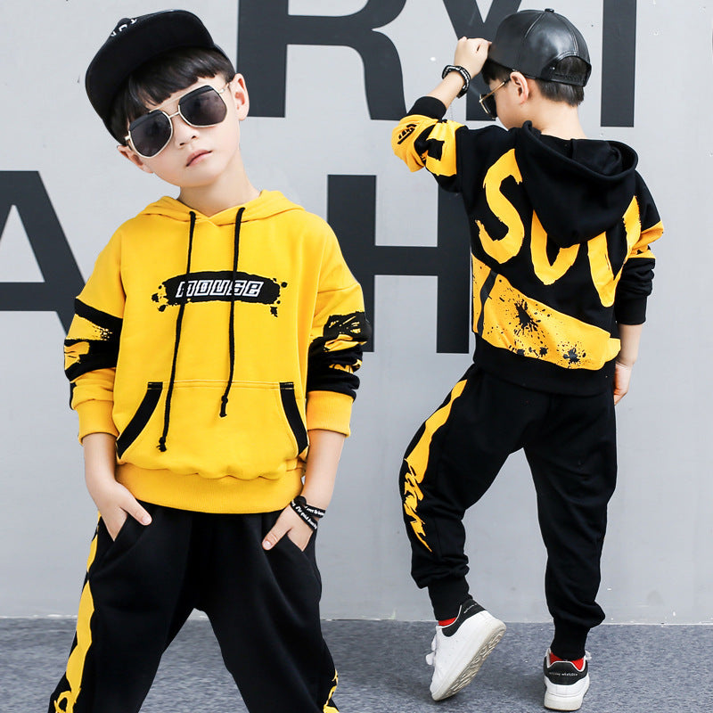 Professional Boy's Hooded Sports Suit