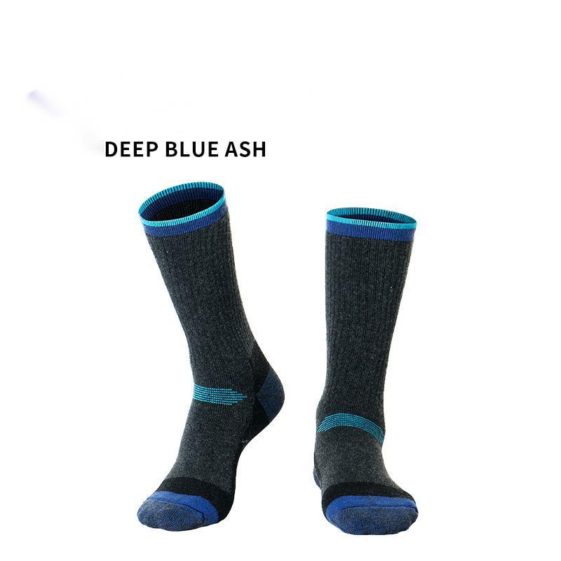 Outdoor Merino Wool Socks - Unisex Winter Hiking Socks for Men and Women