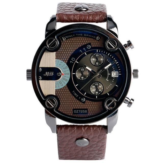 Montres modernes de grande taille