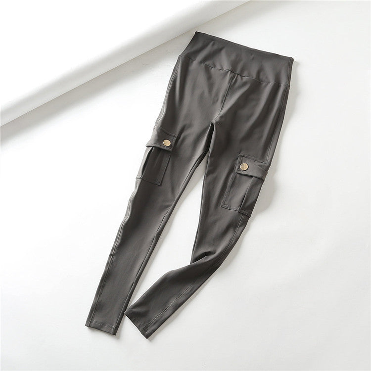 Skinny slim high elastic gymnastikbyxor