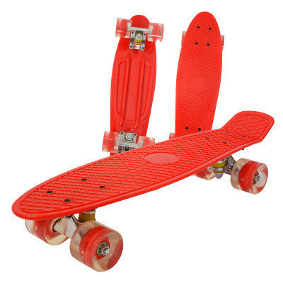 Fashion Creative Personality Wheel Fyrhjuls skateboard