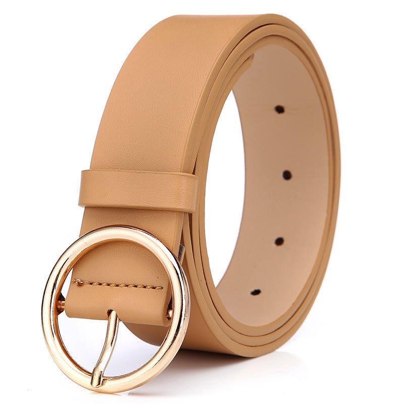 Round Belt Personalized Korean Design - Cultural Expression