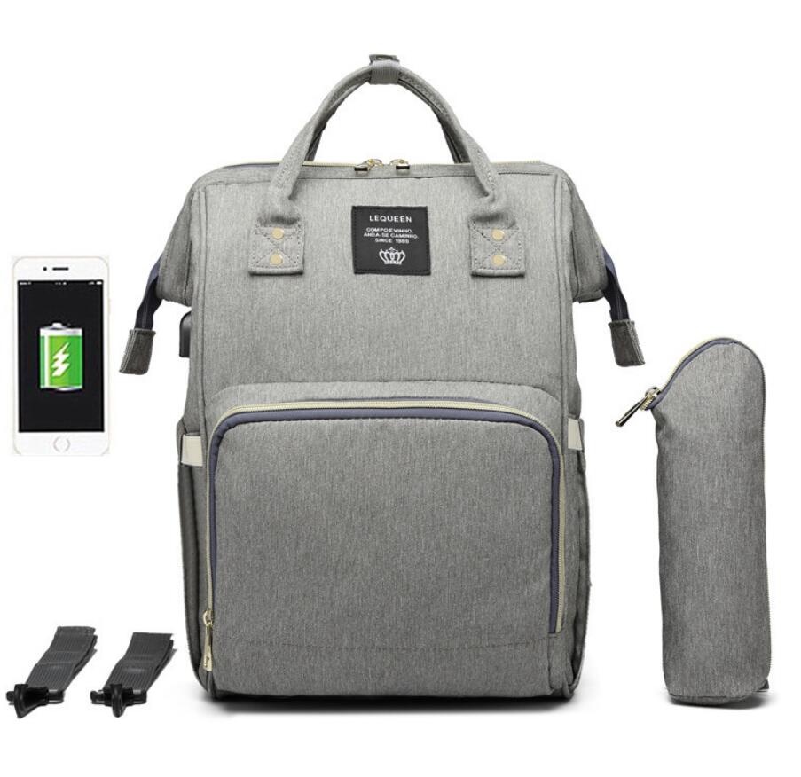 Sac à couches de grande capacité, sacs à dos pour soins infirmiers pour maman, voyage pour bébé