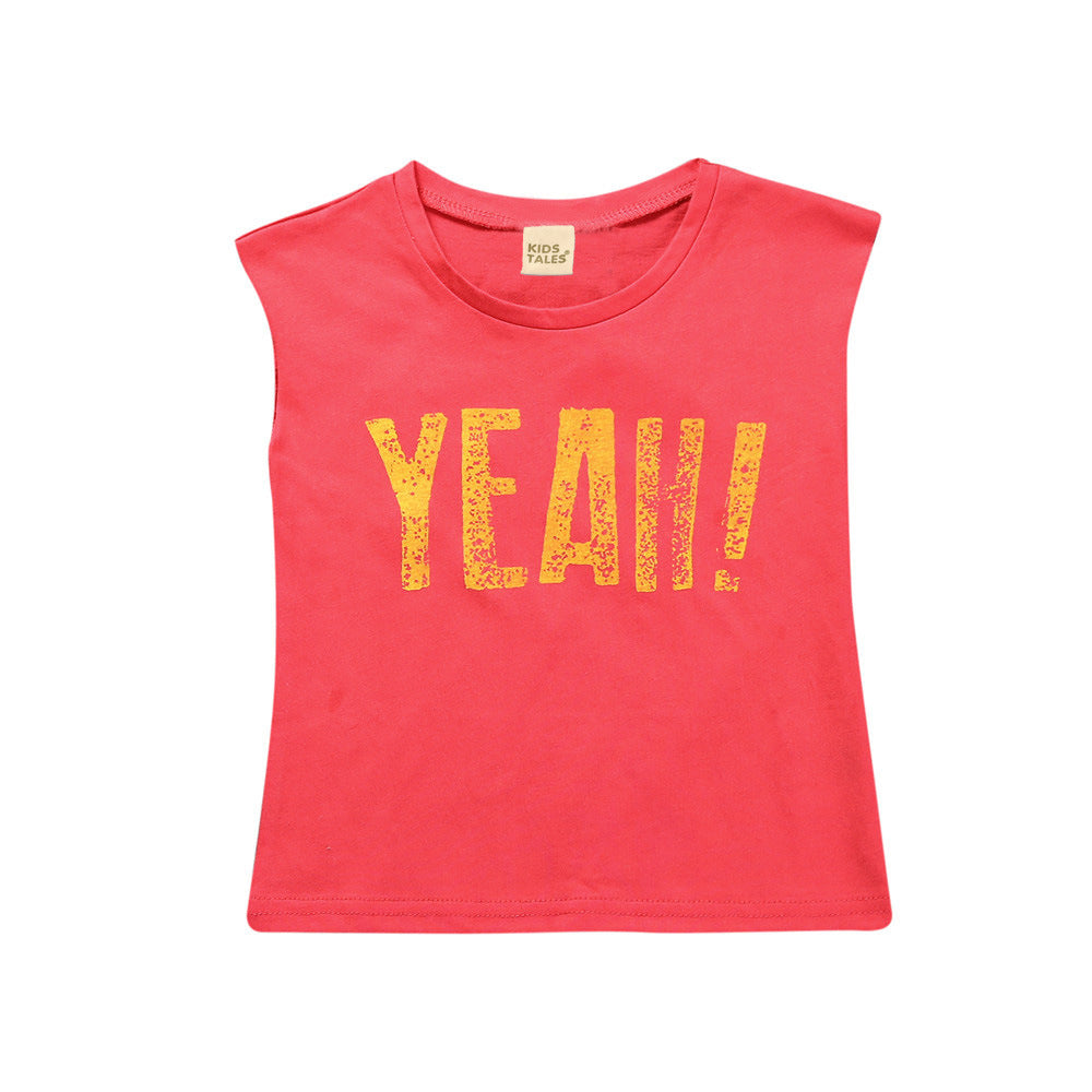 T-shirt sans manches pour enfants