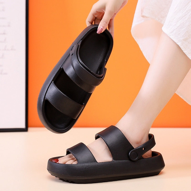 Adjustable Thick Bottom Sandals - 3cm Platform - Outdoor Collection