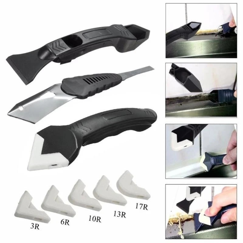 3-in-1 Silicone Removal and Caulking Tool Set