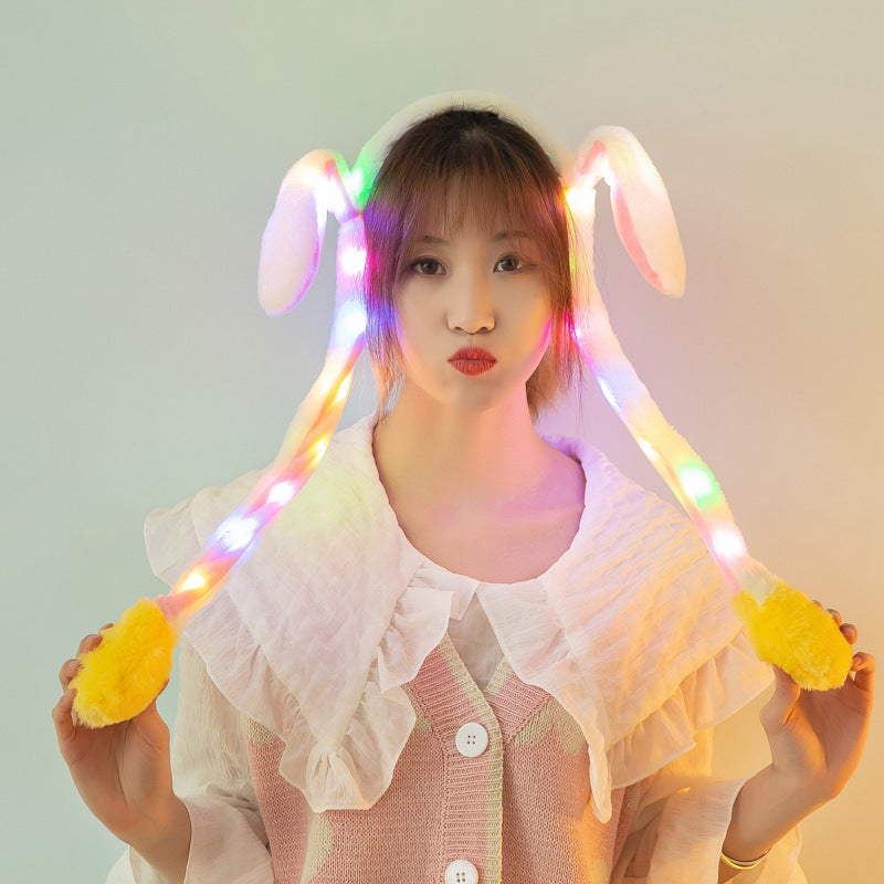 Rabbit ear plush toy