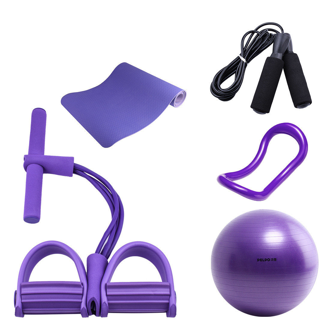 Professional Home Fitness NBR Yoga Mat - Multi-Scene Training (3 Color Suits: Blue, Pink, Purple)