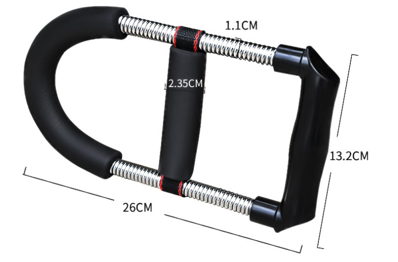 Grip Power Handled Underarm Hand Grip Arm Trainer Justerbar Underarm Hand Handledsövningar Force Trainer Power Strengthener Grip Fitness