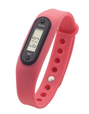 Pedometer Watch Wrist Watch - Stylish Functional Modern Active Sleek Comfortable Must-Have Ideal