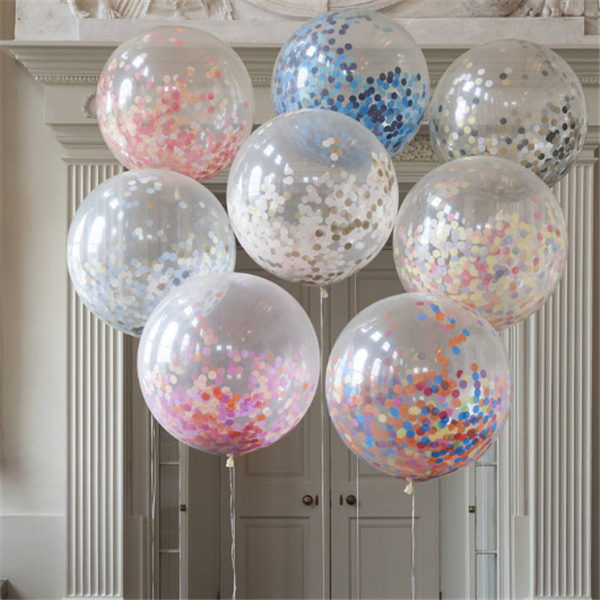 Ballon de festival de fête de ballon à paillettes