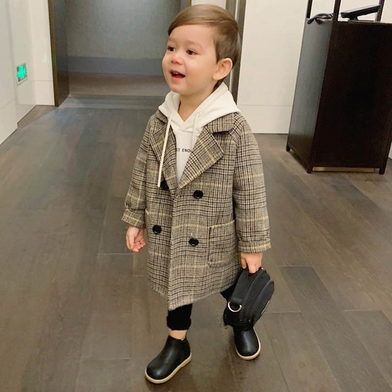 Manteau d'automne et d'hiver pour enfants