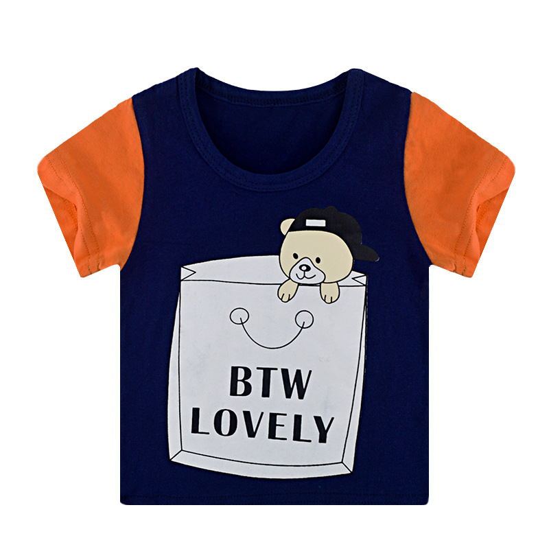 T-shirt med kort ärm för pojkar