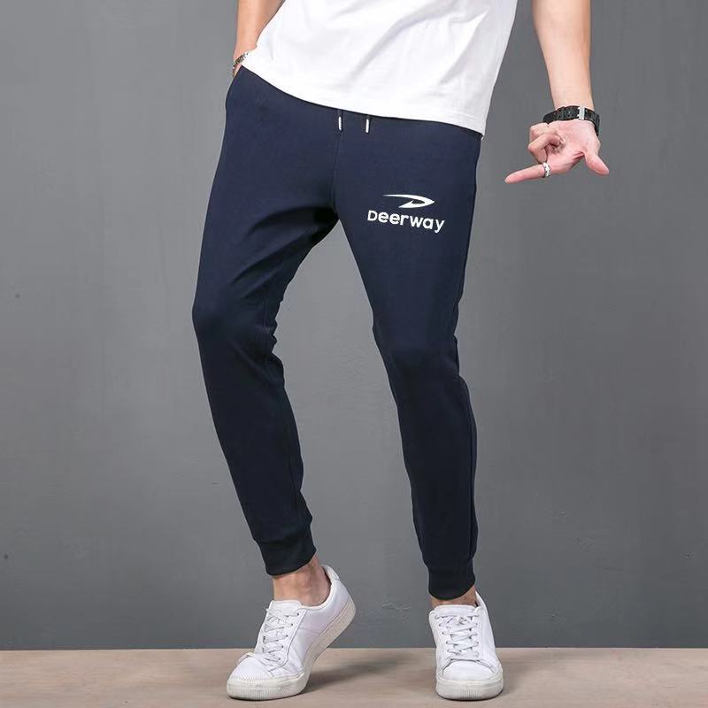 Fermeture des pantalons amples pour hommes, pantalons de survêtement