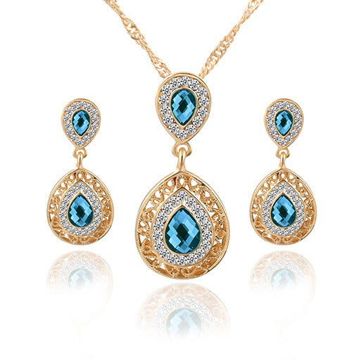 Earrings and Necklace Set Combination - Elegant Jewelry Collection