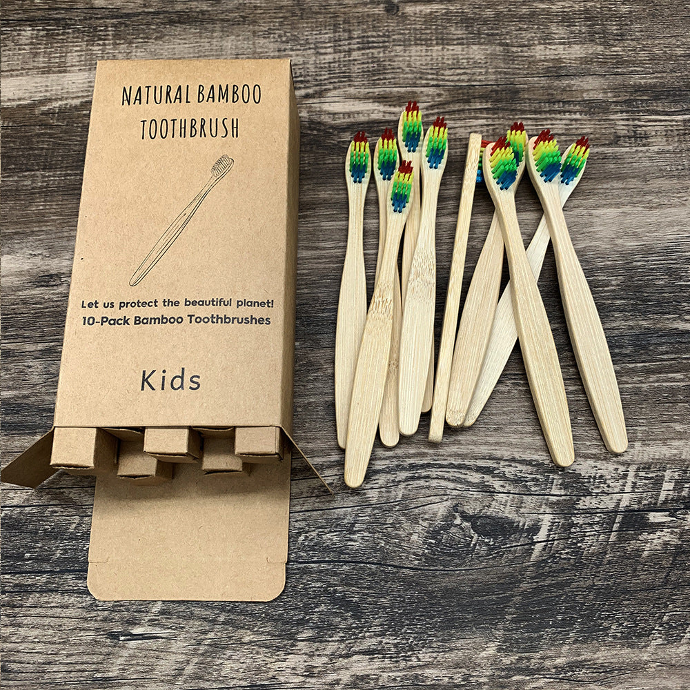 Eco Friendly Bamboo Soft Fiber Toothbrushes
