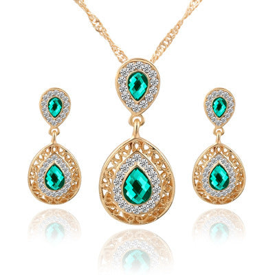 Earrings and Necklace Set Combination - Elegant Jewelry Collection